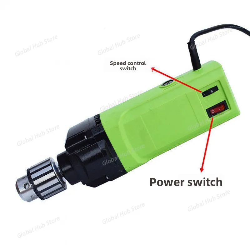 Motor 710W High-power 5156E Mini Strong Bench Drill Motor, with 13MM Chuck and Power Cord