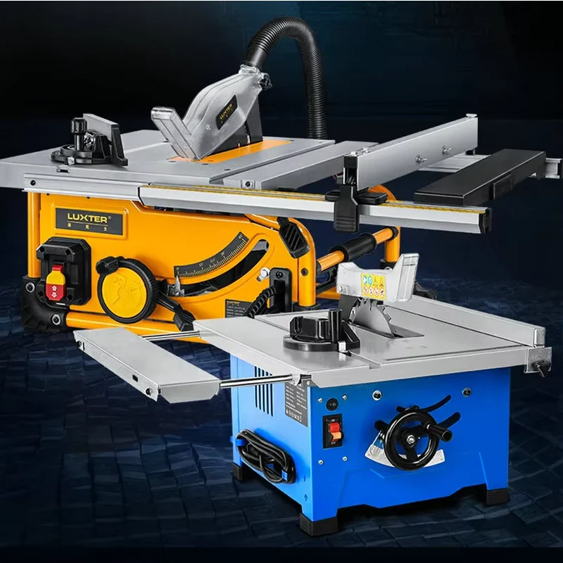 1500W  Multifunctional woodworking table saw circular saw cutting machine push table saw dust-free saw industrial sawing machine
