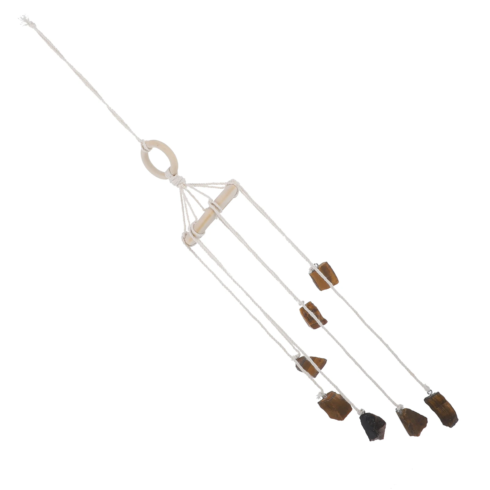 

Chakra Natural Rough Colorful Crystal Pendant Decor For Balcony Decoration Raw Stone Ceiling Lamp Crystal Crafts