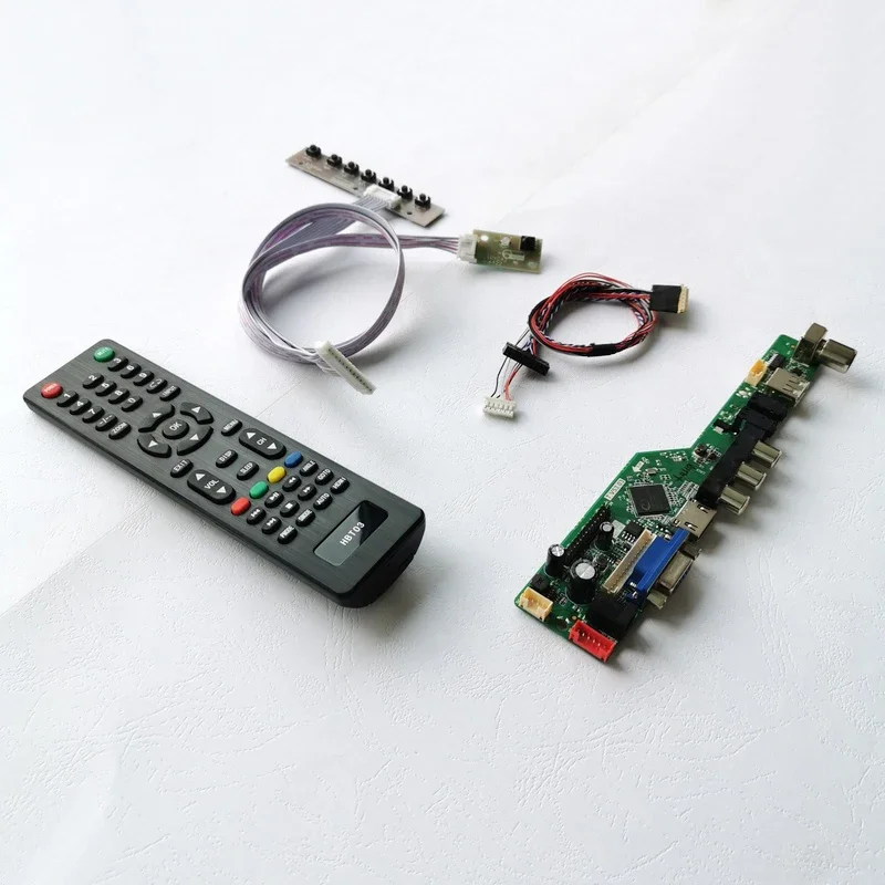 Para LTM184HL01/N184H6/N184HGE 1920*1080 LVDS 40Pin 18,4 "VGA USB RF Remote WLED Notebook PC Display Controller Card DIY Kit