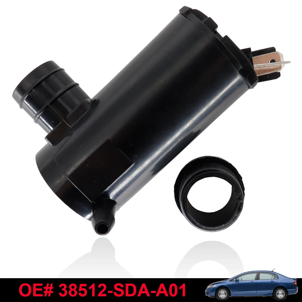 For Honda Accord Civic Odyssey Pilot Acura CL MDX RL Car Windscreen Windshield Water Washer Fluid Pump OE# 38512-SDA-A01