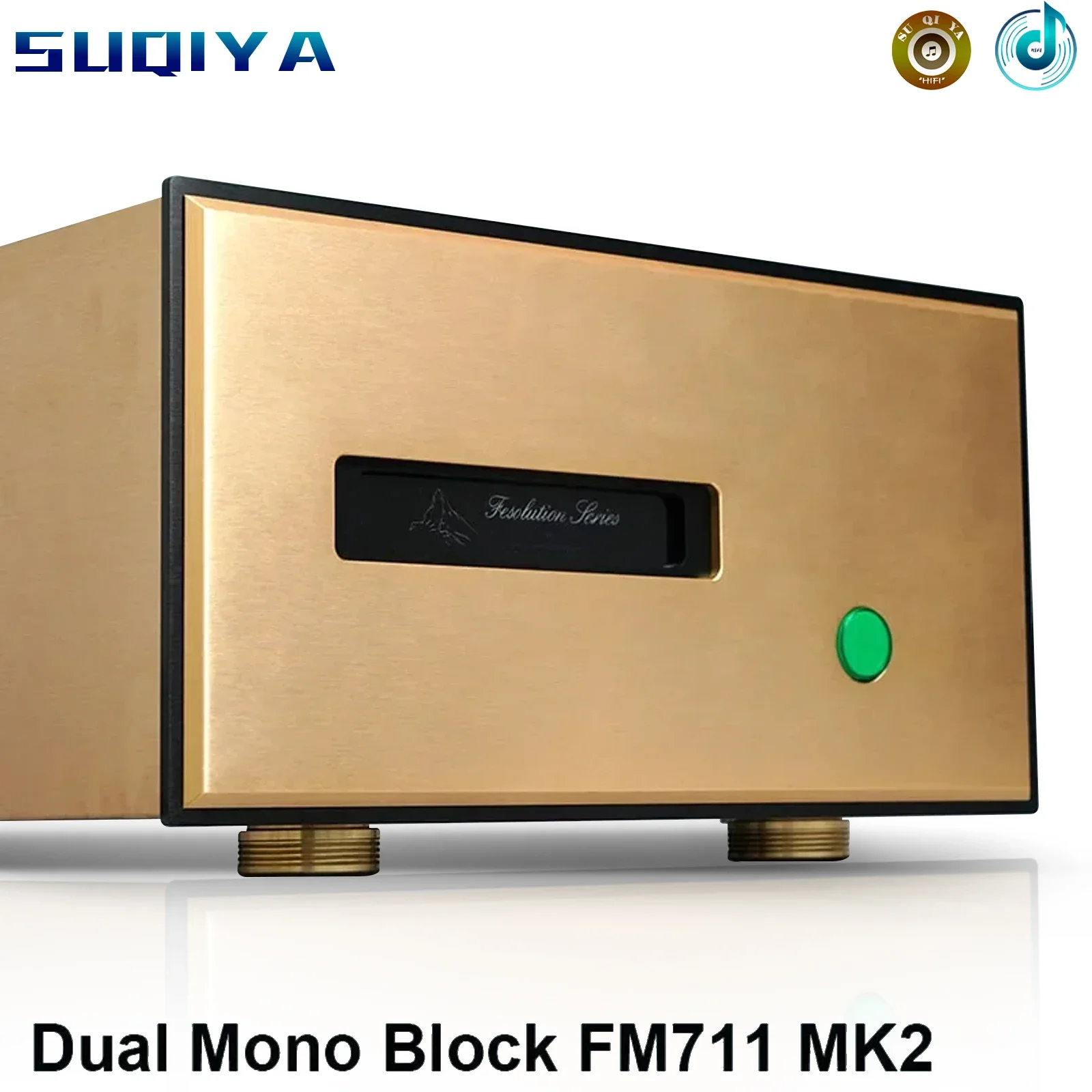 SUQIYA-Audio Refer для знаменитых швейцарских усилителей высокой мощности FM711 MK2, двойной моноблочный сбалансированный/небалансированный вход, аудиофильский HiFi