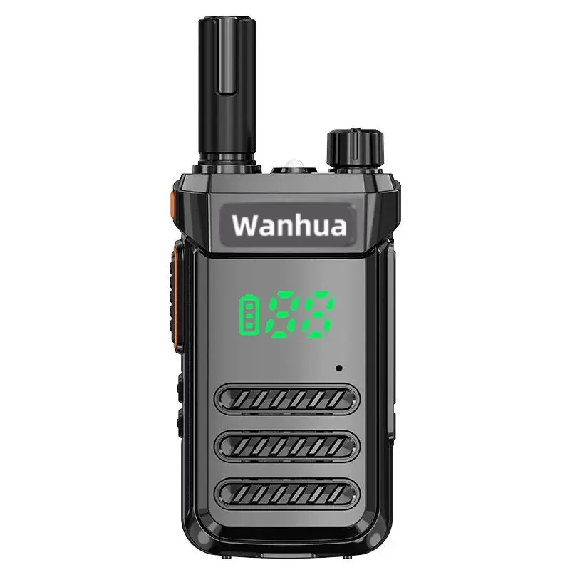 

Портативная рация дальнего действия 3 Вт с ЖК-дисплеем, двусторонняя радиосвязь, высококачественное зарядное устройство типа C для обслуживания кемпинга, безопасности Baofeng