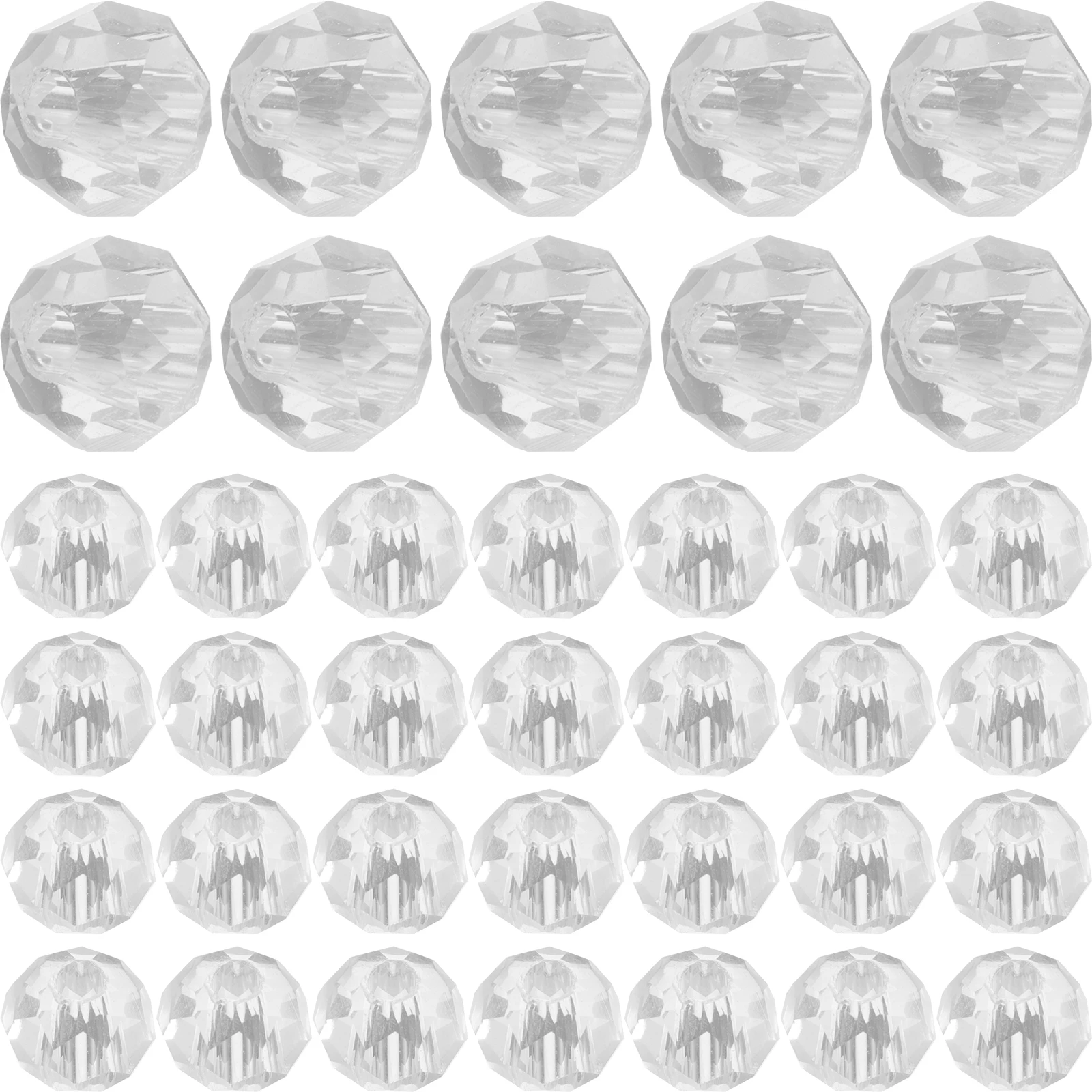 

400pcs 4Mm Faceted Transparent Ab Color Crystal Glass For Jewelry Making Diy Suncatchers Wind Chimes Bracelet Necklace Earring