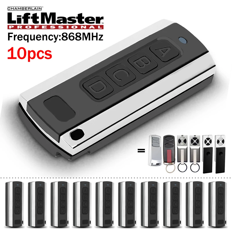 

Для программирования приемника LiftMaster TX4EVF TX2EV TX4EV 868 МГц CHAMBERLAIN TX4REV TX2REV TX4REVF Пульт дистанционного управления гаражными воротами