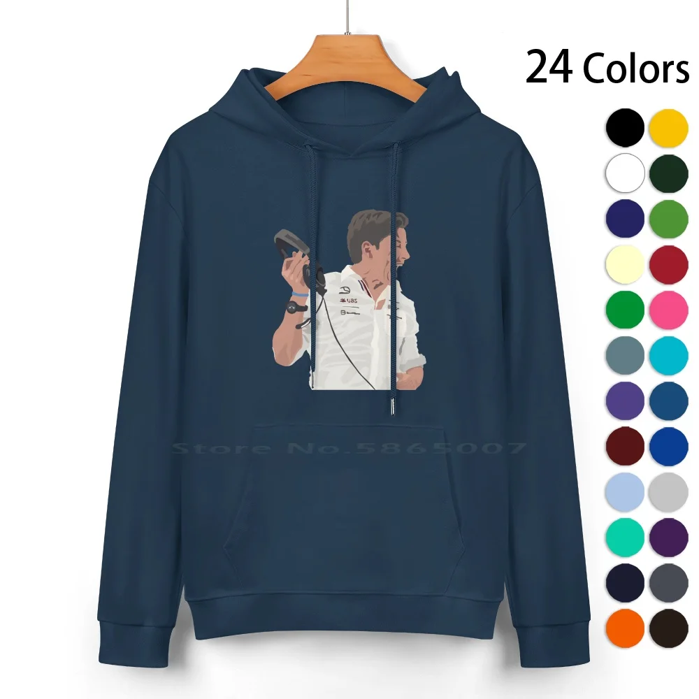 Toto Wolff Angry At As Crashes Into The Back Jeddah Gp Pure Cotton Hoodie Sweater 24 Colors Toto Wolff Angry Jeddah Gp Race