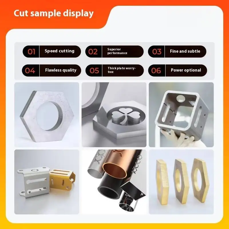 Steel Fiber Laser Cutting Machine Plate Tube Integrated Machine Automatic Metal Dual