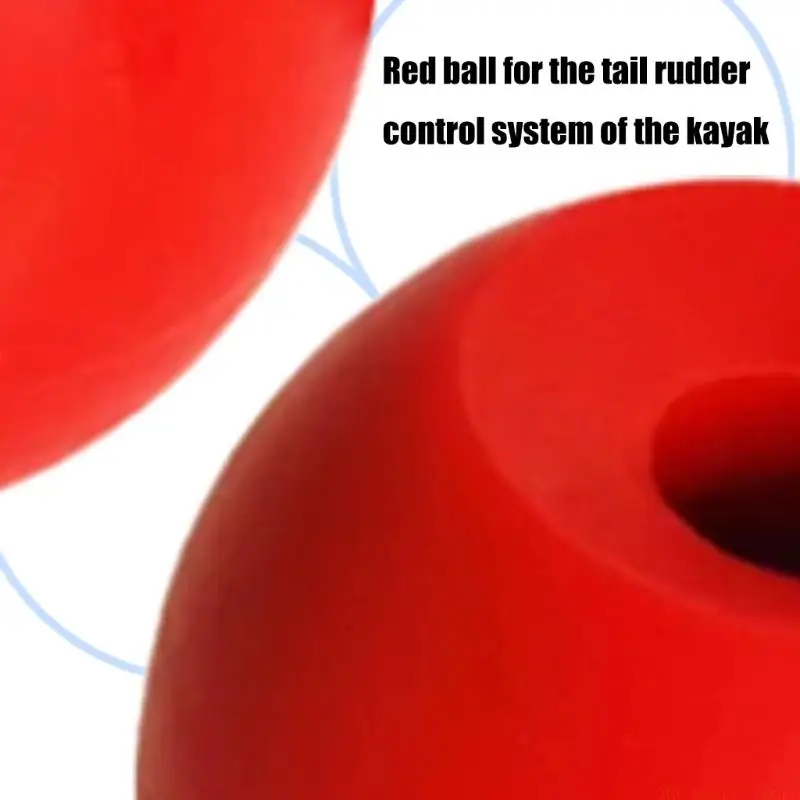 31BE Easyly Install Kayaks Rudders Control Ball Waterproofed Construction Ergonomic Comfortable Water Sports Accessory