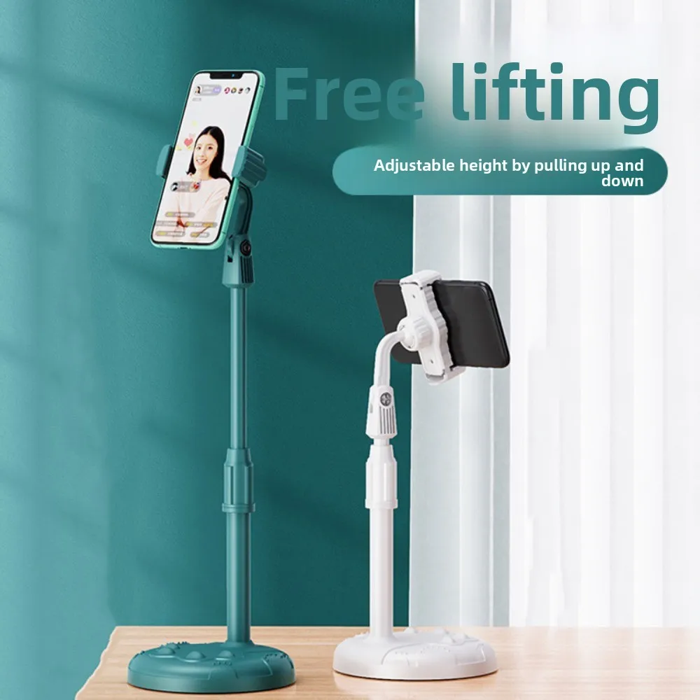 

Cat Paw Style Telescopic Phone Stand Stable Base Adjustable Height Desktop Phone Holder 360° Rotate Universal