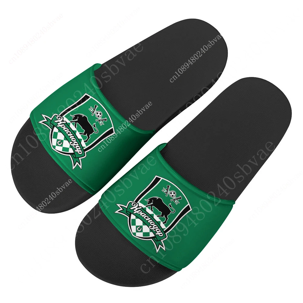 

Краснодар FC Krasnodar Hockey Sandals Home Slippers Water Shoes Men Women Teenagers Sandal Custom Made Summer Slipper