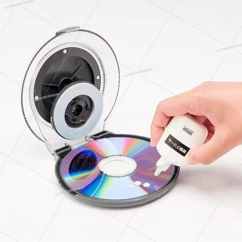 VCD Disc Data Recovery Machine - Disc Grinding Restoration Device for Media Near-Original Condition