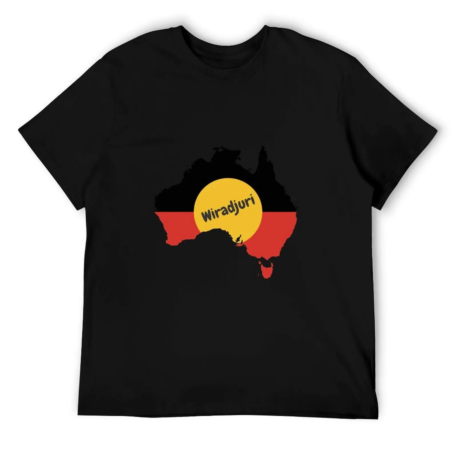 

Wiradjuri Aboriginal Australian T-Shirt cotton t shirts man 100% black cotton t-shirt plain for man package T-Shirt