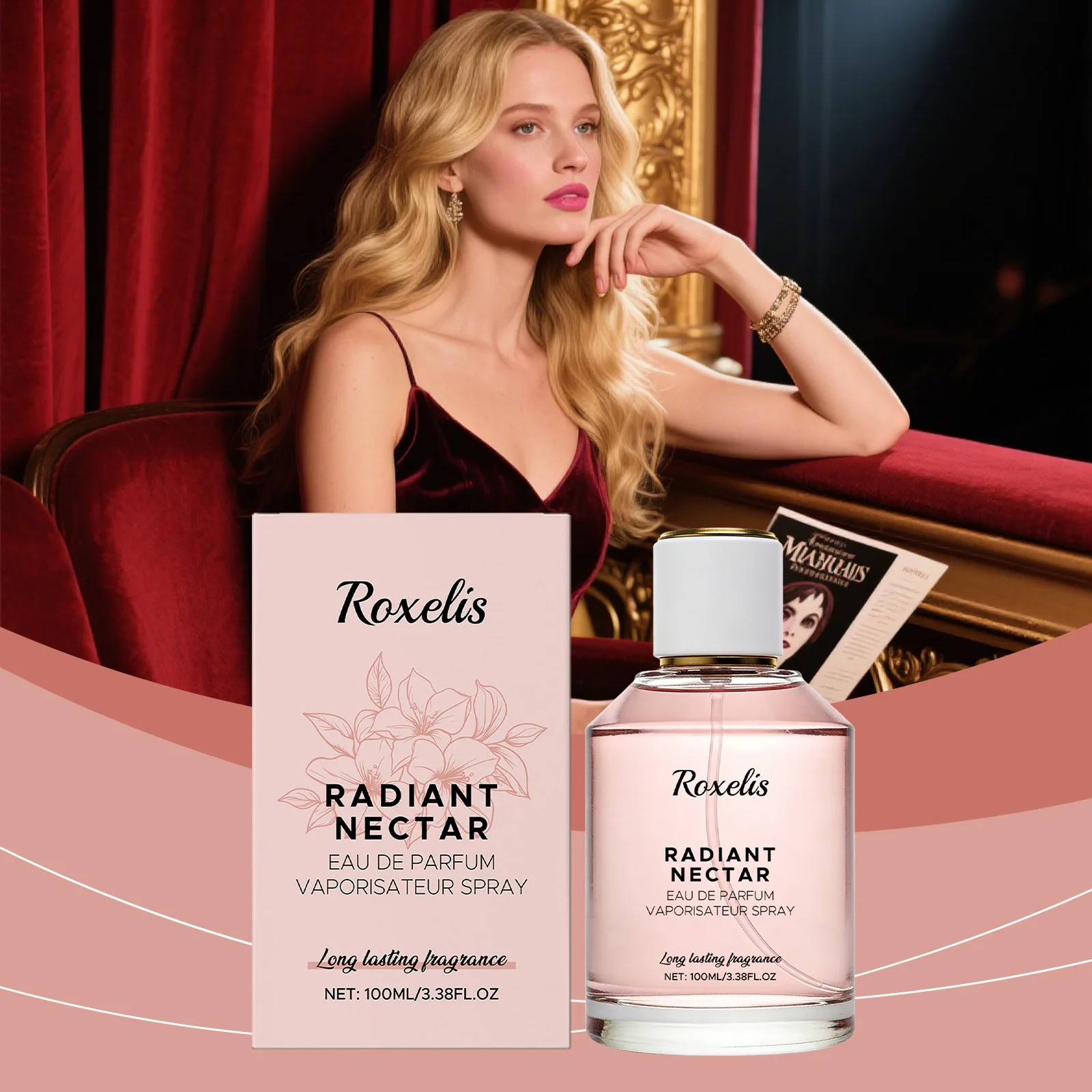 

100ML Jasmine Nectar Perfume Confidence Lift Luxury Long-lasting Floral Fragrance Eau de Parfum For Women Original Perfume Brand