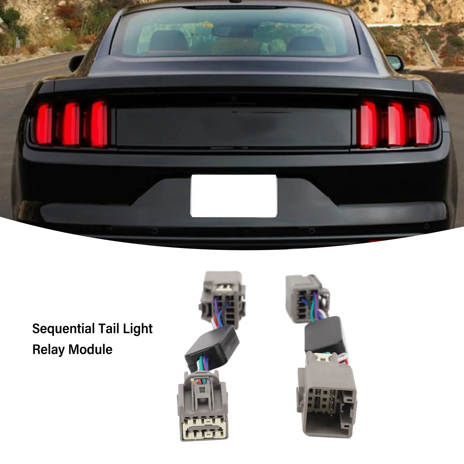 

Sequential Tail Light Relay Module DD3016 Dynamics Taillight Sequencer Module For Mustang 2010 To 2023