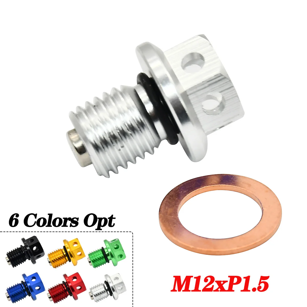 CNC Magnetic Oil Drain Plug Bolt Fits For KTM SX SXF EXC XC XCW XCF EXCF FREERIDE  50 65 125 200 250 300 350 450 530 2000-2020