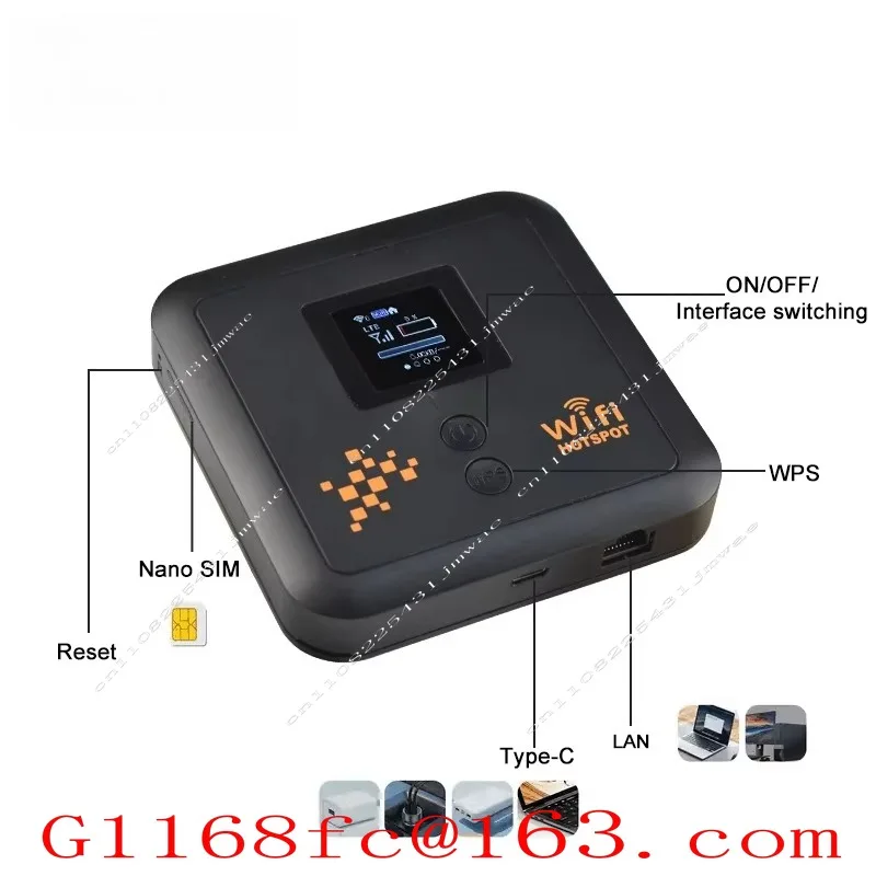 Enterprise Travel Router Modem Wireless Router with LAN Port