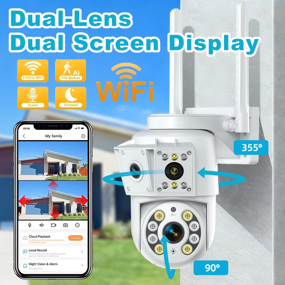 8MP 4K Ptz Wifi Cam… - image