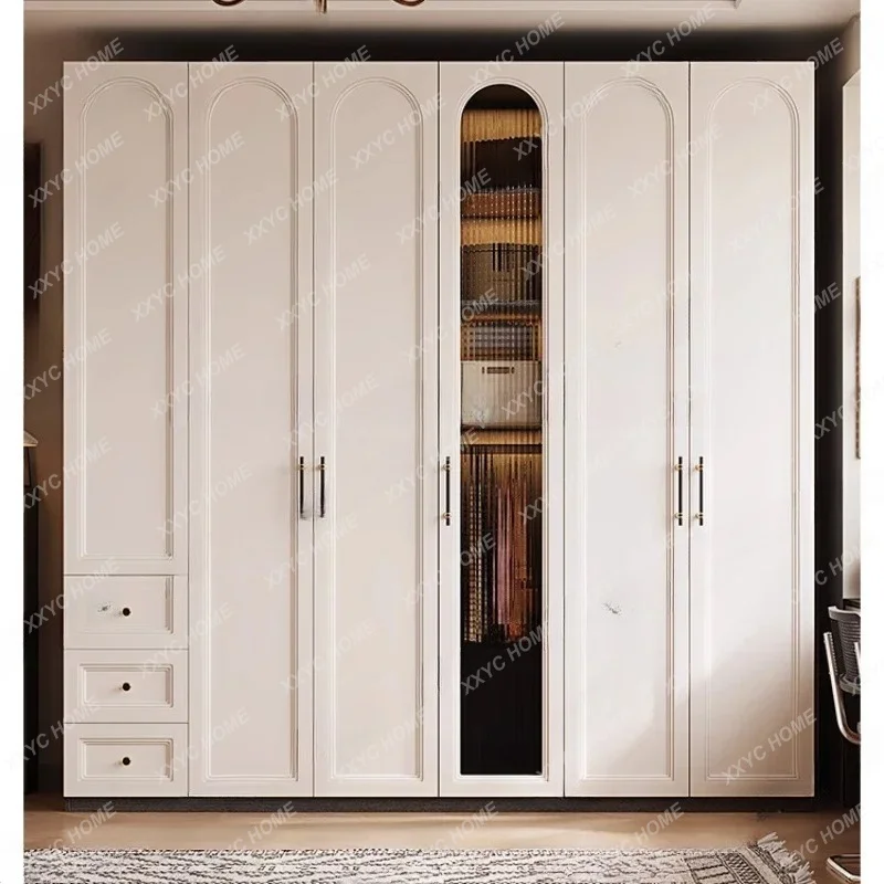 XX Luxury Bedroom Clothes Wardrobes Storage Cabinet Girls Simple Modern Closet Organizer OpenFurniture