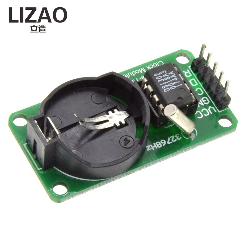 LIZAO Arduino DS1302 RTC Module, Real Time Clock Timing Unit for MEGA UNO DIY Starter Kit and Circuit Experiment