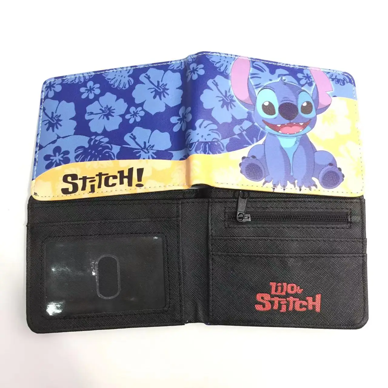 Lovely Cartoon  Wallet Stitch PU Leather Short Purse for Kids Wholesale