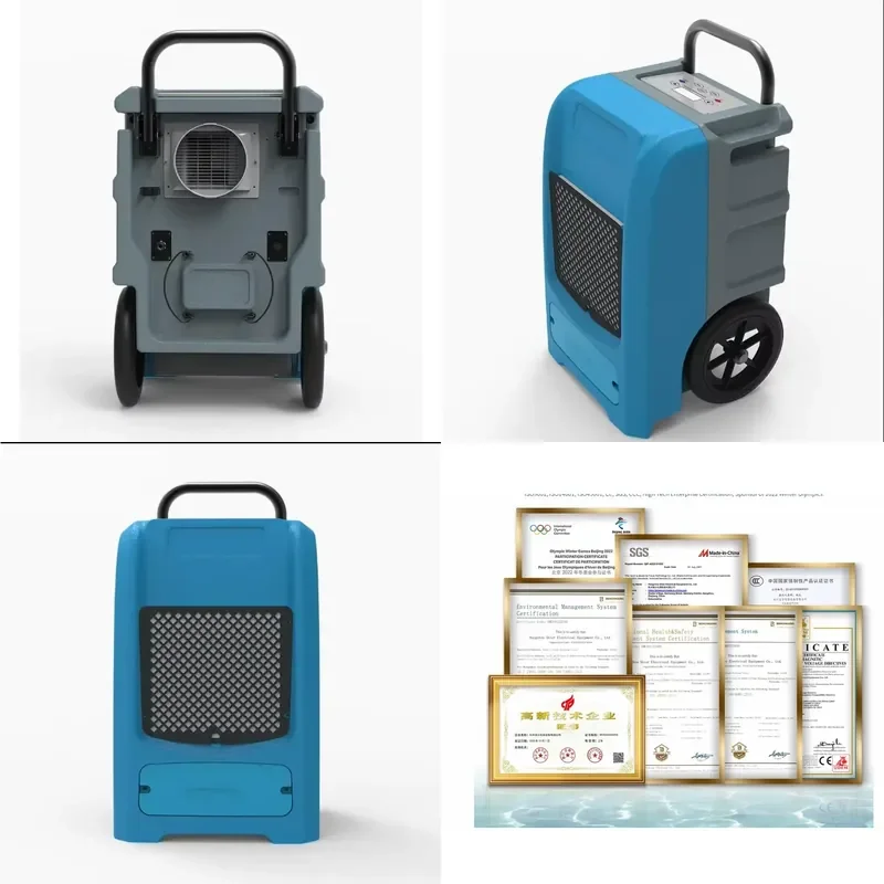 High Efficiency Commercial Air Dryer Warehouse Industrial Dehumidifier Electric New Heavy Duty Industrial Dehumidifier High