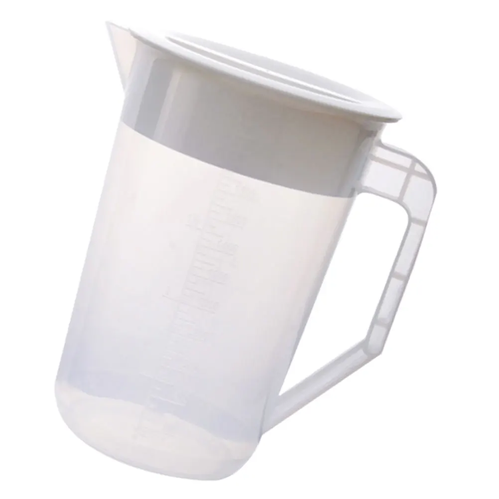 

Cold Water Pitcher Large Jug Plastic Beverage Kettle with Lid for Indoor Outdoor Storage Cooling Hot Water Soy Milk