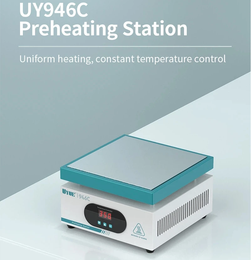 

UYUE 946C LED Digital Preheating Station Uniform Heat Distribution for LCD Separation & Soldering
