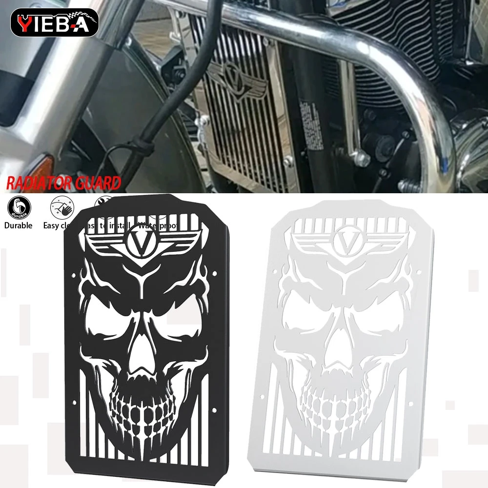 

Motorcycle Radiator Guard Grille Cover Protection Protetor For KAWASAKI Vulcan VN900 Classic LT 900 2006-2024 2023 VN 900 Custom