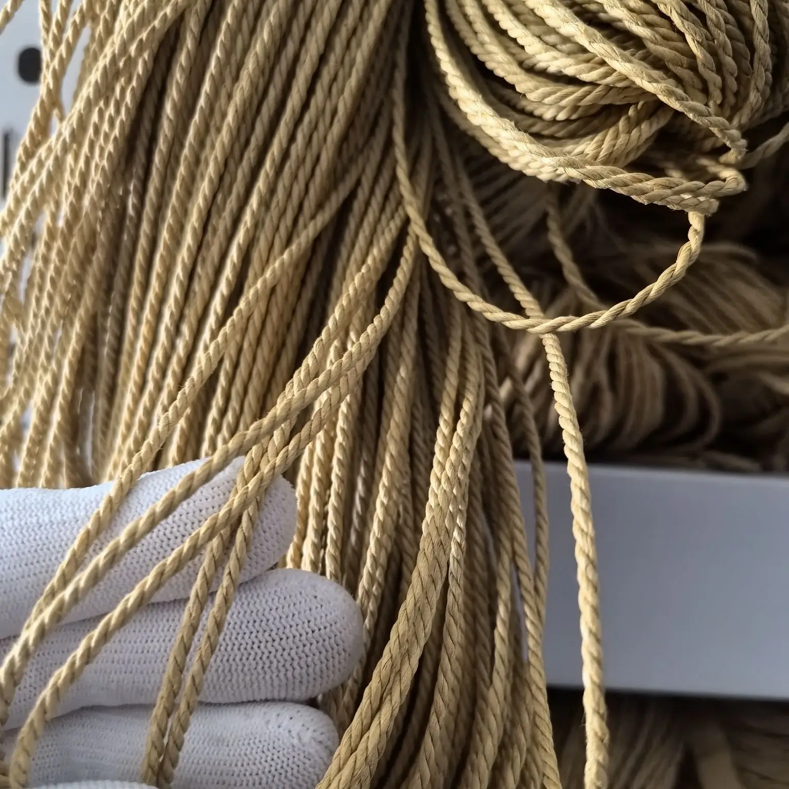 Kraft Paper Rope 2mm/3mm Basket Paper Rope For Tie The Cake Box Rope Pizza Packaging Pet  DIY Decoration