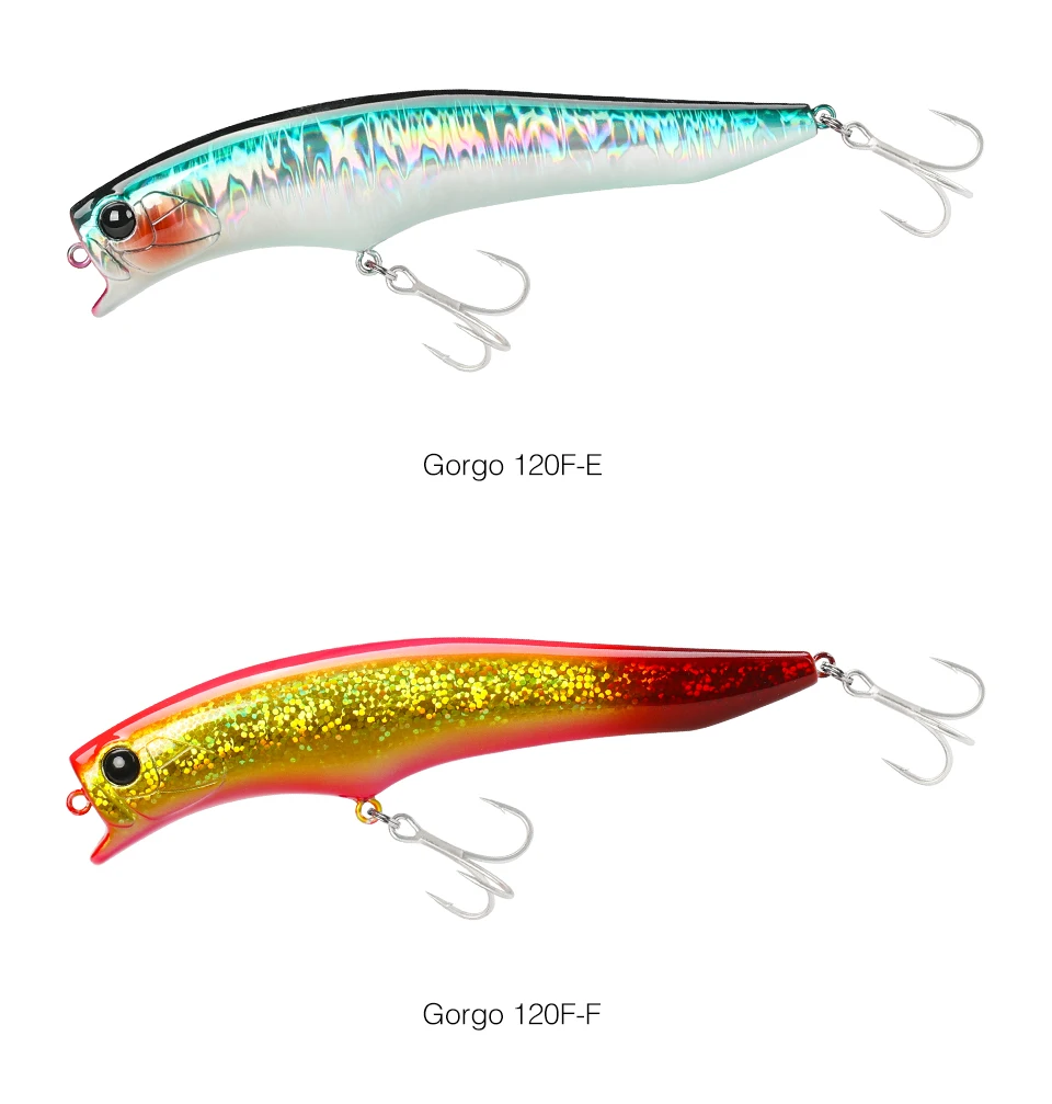TSURINOYA 0-30 cm 120 mm 20 g schwimmender Minnow-Ultra-Langwurf-Strand-Angelköder GORGO 120F UV-Salzwasser-Flachbereich harter Köder – Detail 17