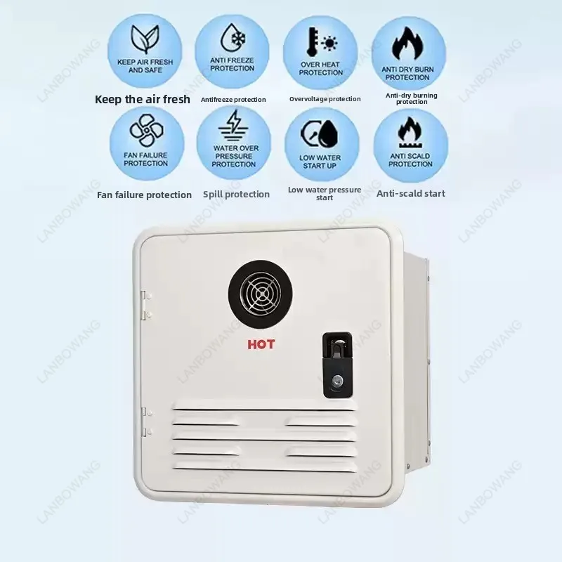 12L 18KW Instant Tankless Water Heater,High Altitude Available With Multi-Function Controller For Household Hot Water Supply