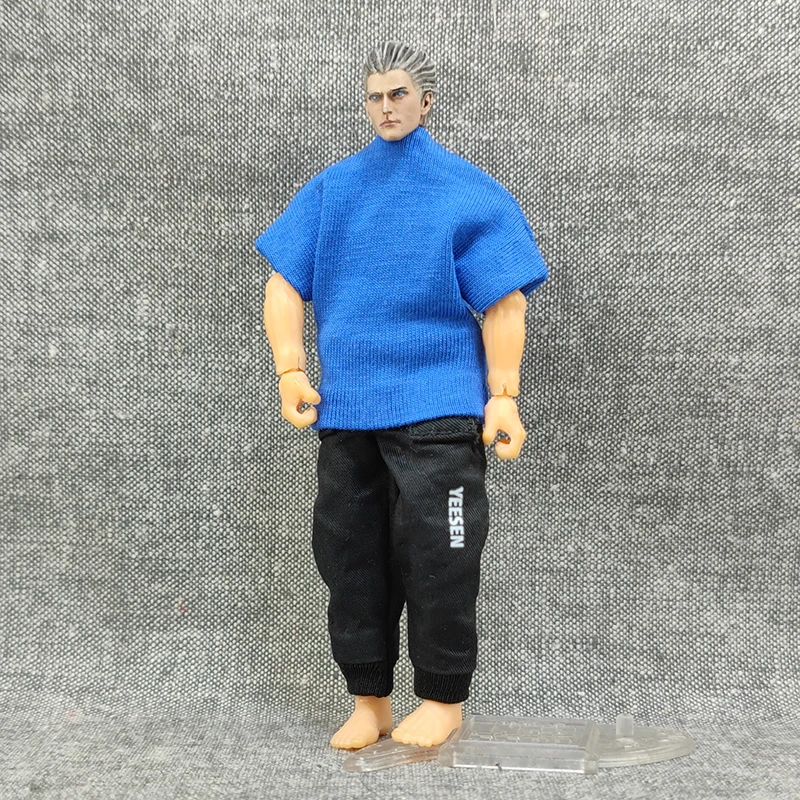 Koszulka i spodnie w skali 1/18 pasują na model ciała figurki akcji o wysokości 3,75 cala.