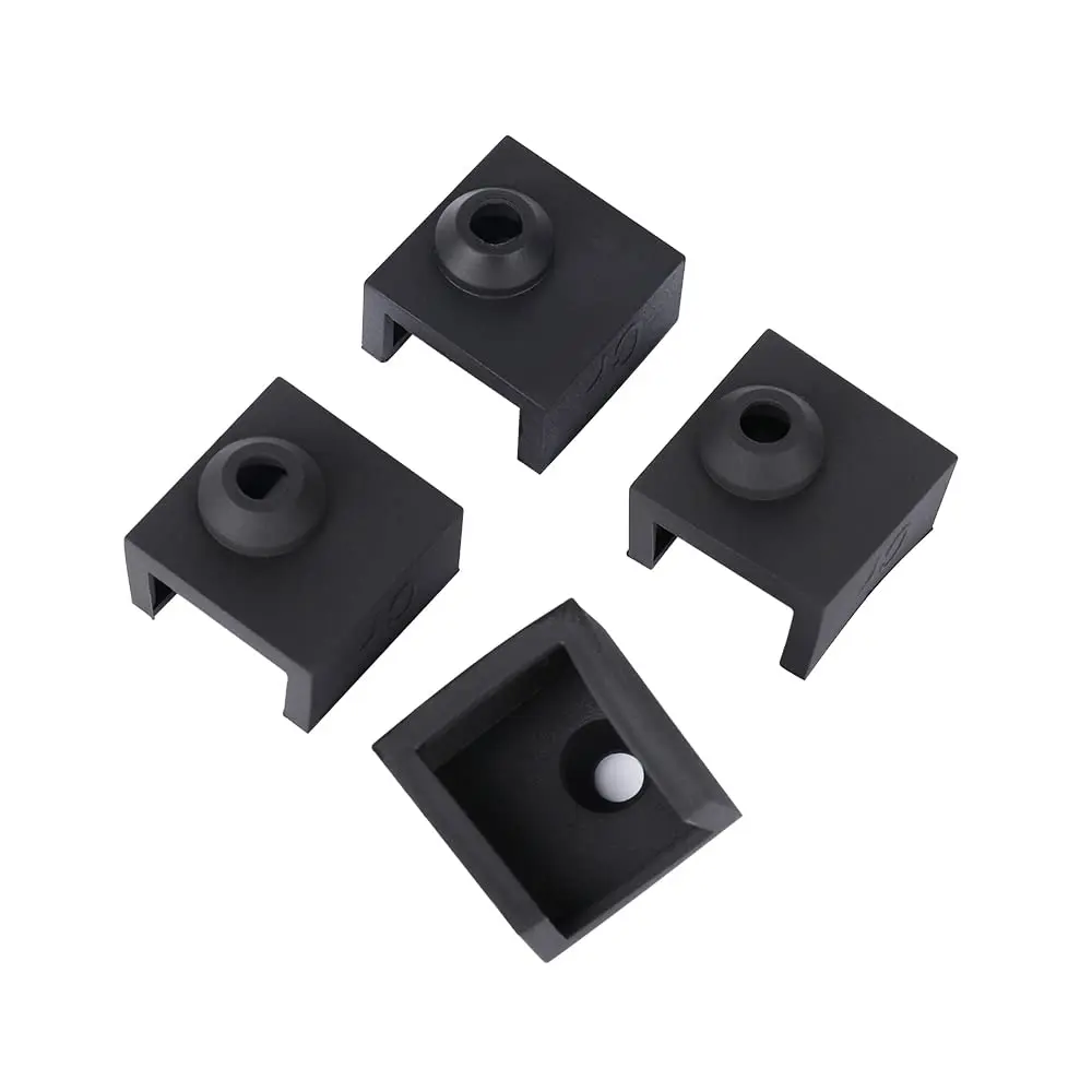 4/10PCS 3D Printer Hotend Silicone Sock Heater Block Silicone Cover for Ender 3/Ender 3 Pro/Ender 3 V2/Ender 5 Pro/CR-10 10S