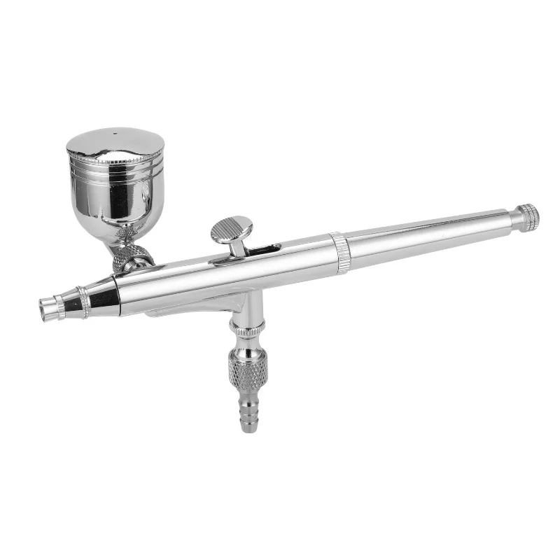 Professional T134 Airbrush Set For Model Making Art Painting With G1/8 Adapter Wrench Dropper 2 Fluid Cups