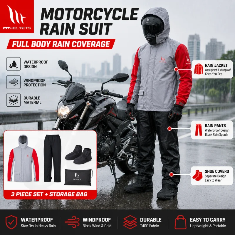 Trzyczęściowy wodoodporny komb – Fishing Rain Suit recenzja i cena