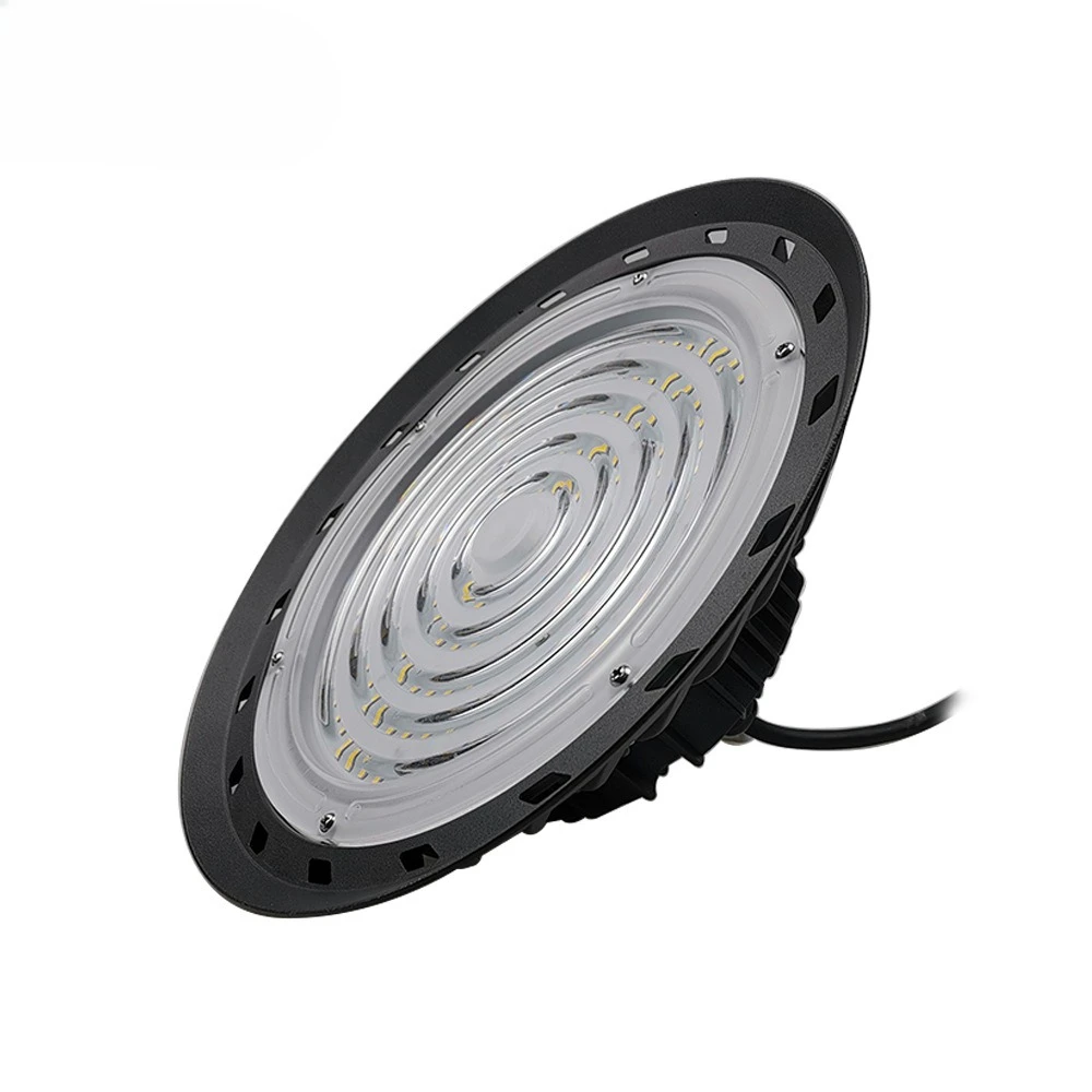 Illuminazione da officina per magazzino da 100 W plafoniera da officina impermeabile a pinna a led 200 W condizione di lavoro superiore mineraria ufo