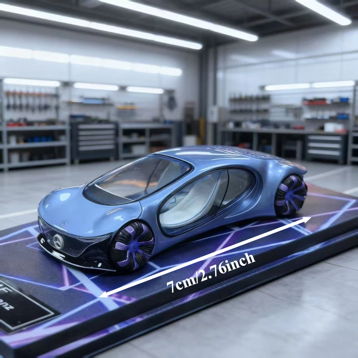 LMF LeManFang รถโมเดล Mercedes-Benz Avatar Concept ขนาด 1:64 ของสะสม ของเล่น ของขวัญ