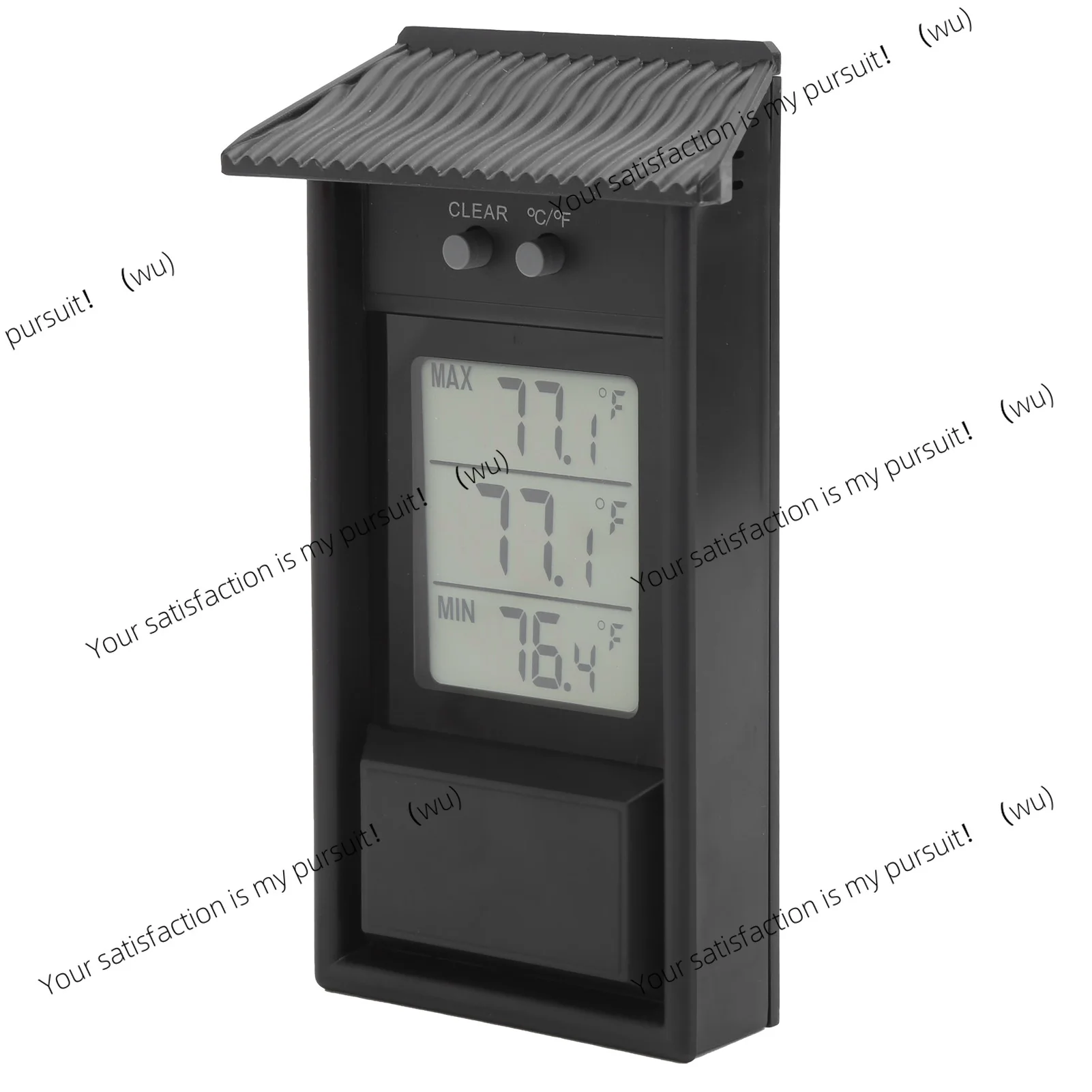 ABS material Temperature Measurement Digital Thermometer Outdoor Waterproof Temperature Meter Gauge for Garden Greenhouse