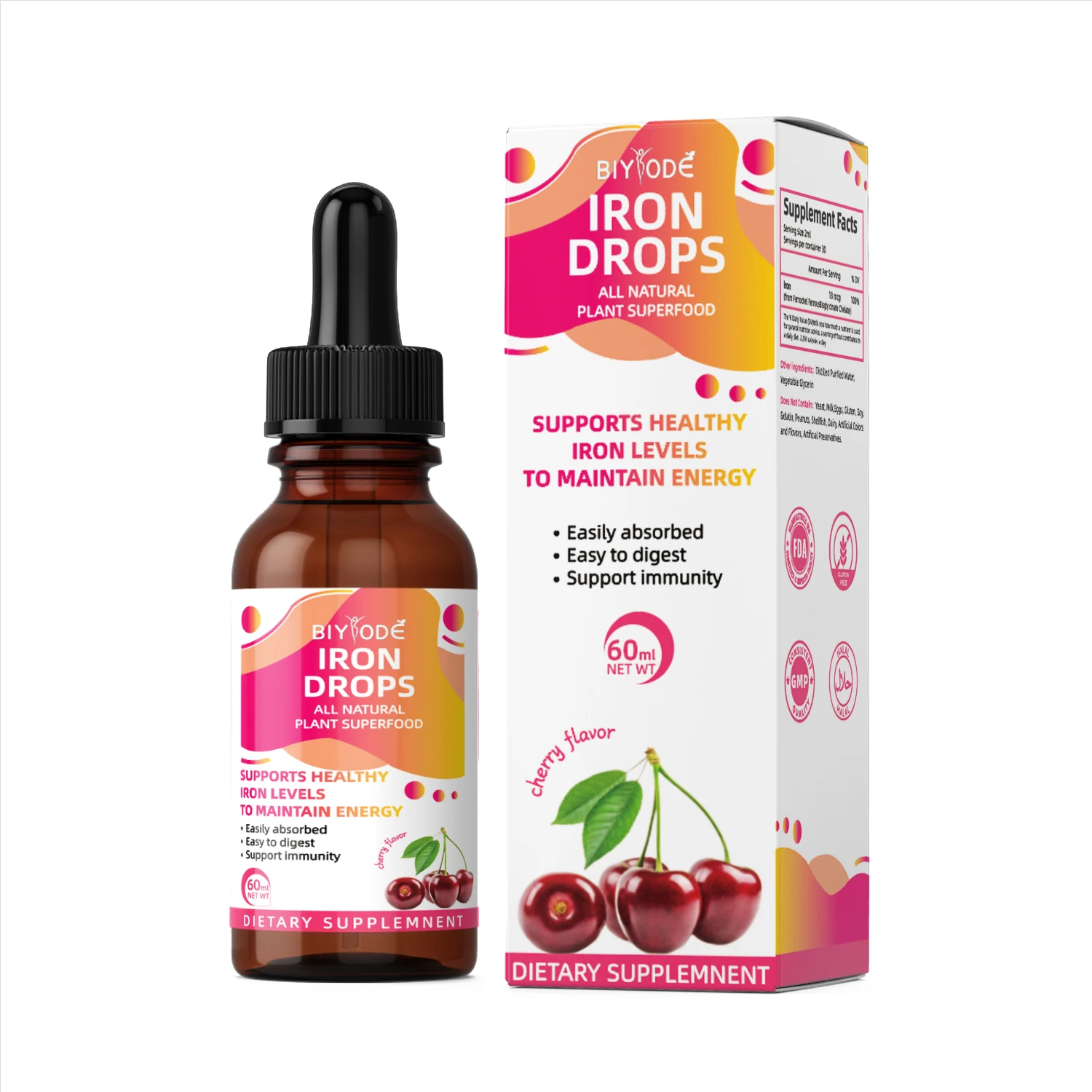 

Iron Drops — быстро впитывающая жидкая диетическая добавка, повышающие уровни железа, поддержка энергии и общего здоровья