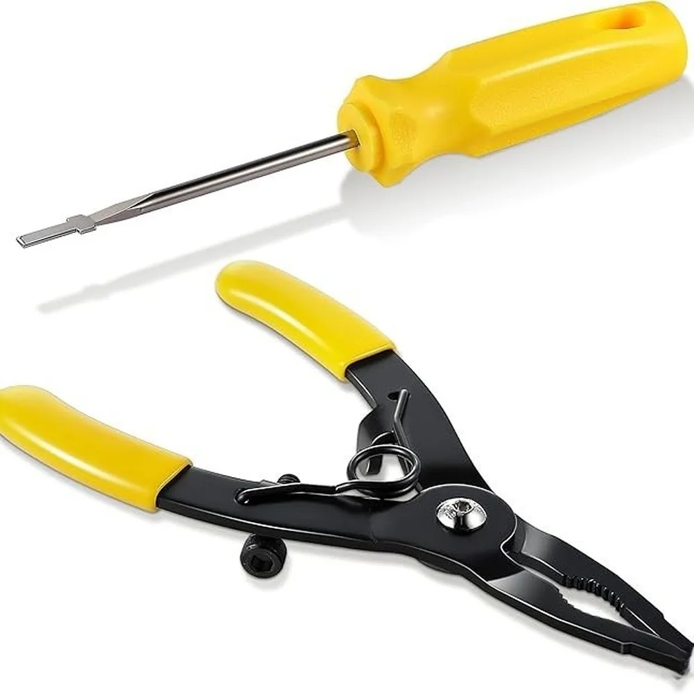 Spray Head Pull Up Pliers/screwdriver Lawn Sprinkler Rotor Adjustment Tool Set With Gear Shaped Clamp Head Prevents Slippage