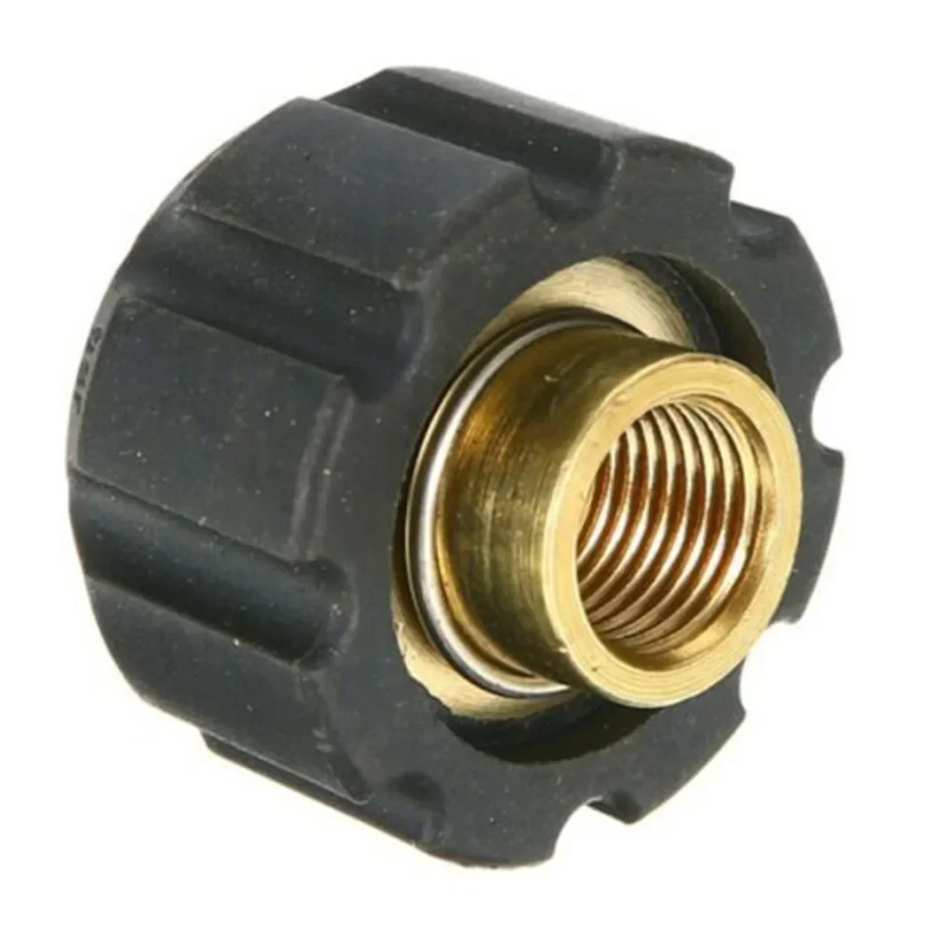 1pcs M22 1/4 Adapter Pressure Washer Hose Lance Fitting Coupler For Karcher Pressure Washers Foam Lance Adapter Quick Connection