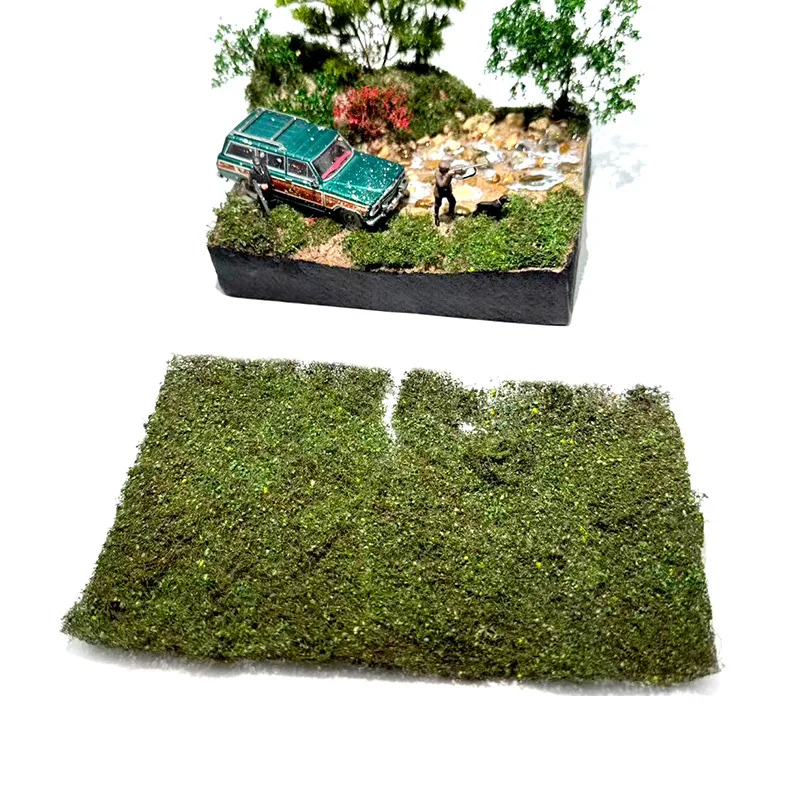 محاكاة الأرض شجيرة الحديقة نموذج أطقم بناء جدار العشب العنقودية اللبلاب المواد ديوراما التبعي #3