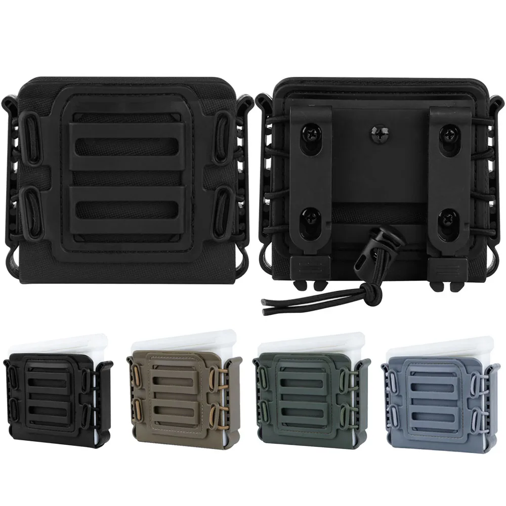 .338 Magazine Pouch Carrier Fast Mag Flexible Molle for ASW338 L96A1 M82A1 AWM Mag Pouch Hunting Rifle Airsoft Magazine Holder