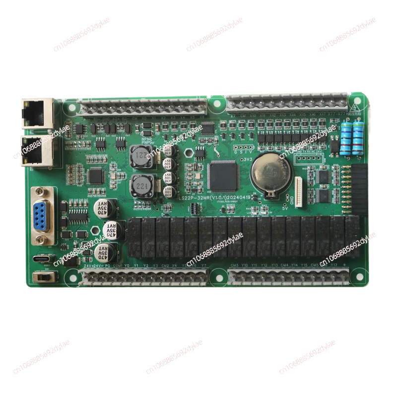 Industrial control board FX3U pulse output G code dispensing carving soldering machine application Ethernet expandable module