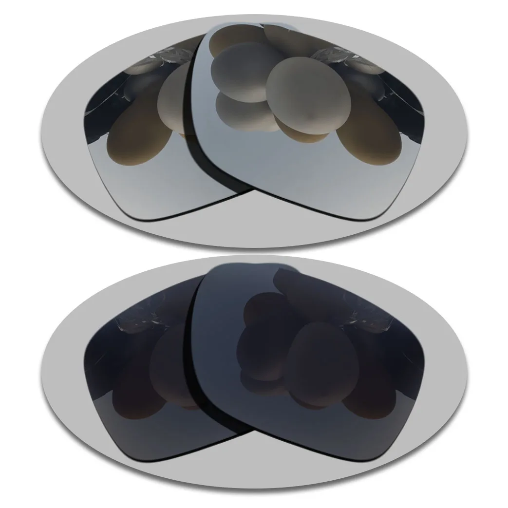 

Silver&Grey Black Lenses Replacement For-Oakley Holbrook Sunglasses