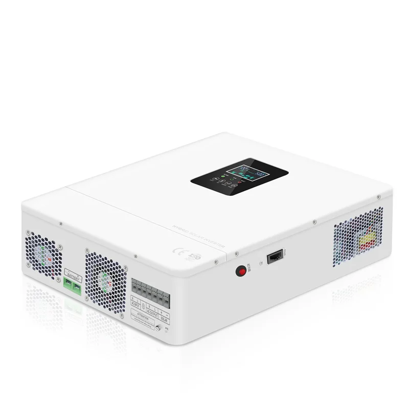 24 В 48 В однофазный преобразователь частоты солнечный инвертор цена 7,2 кВт 8000 Вт гибридный инвертор с 150 А MPPT для дома