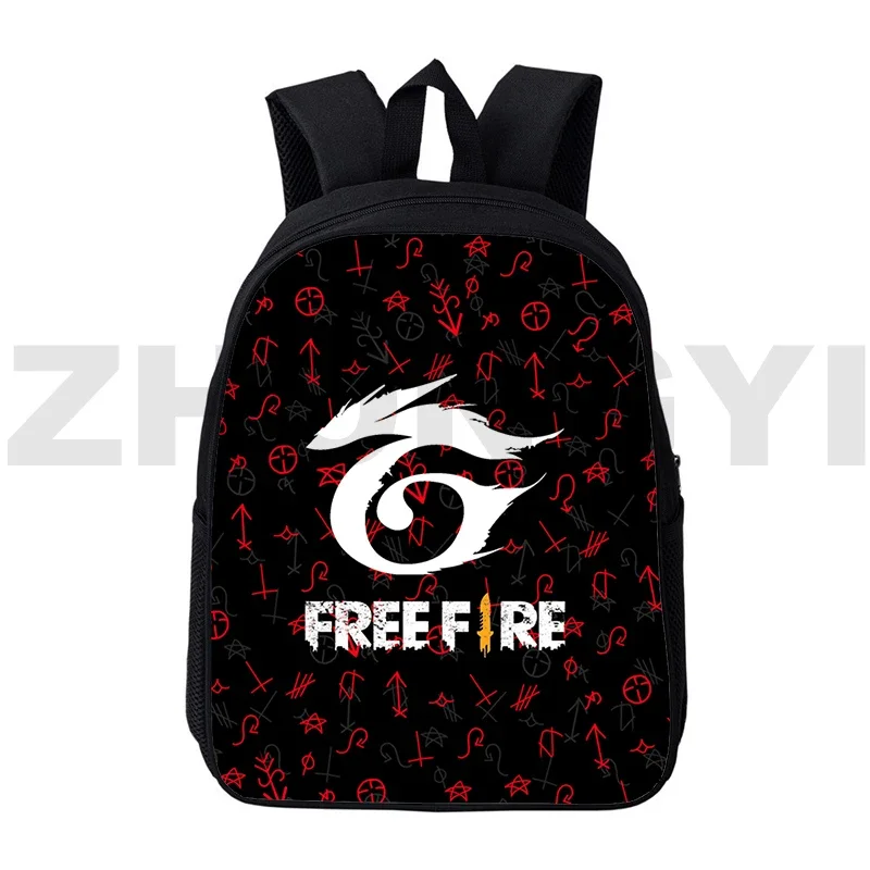 3D Free Fire Garena Backpack Women Teenagers Anime Free Fire School Bag 12/16 Inch Bookbag Children Men Laptop Travel Mochila