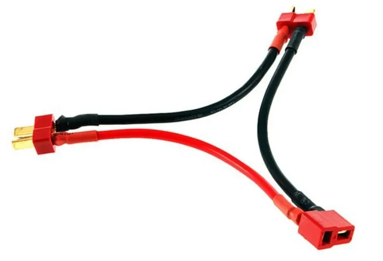 

T-Plug Female to Male T Plug Parallel Series connection Battery Pack Connector Cable For Rc Lipo Battery Rc Model