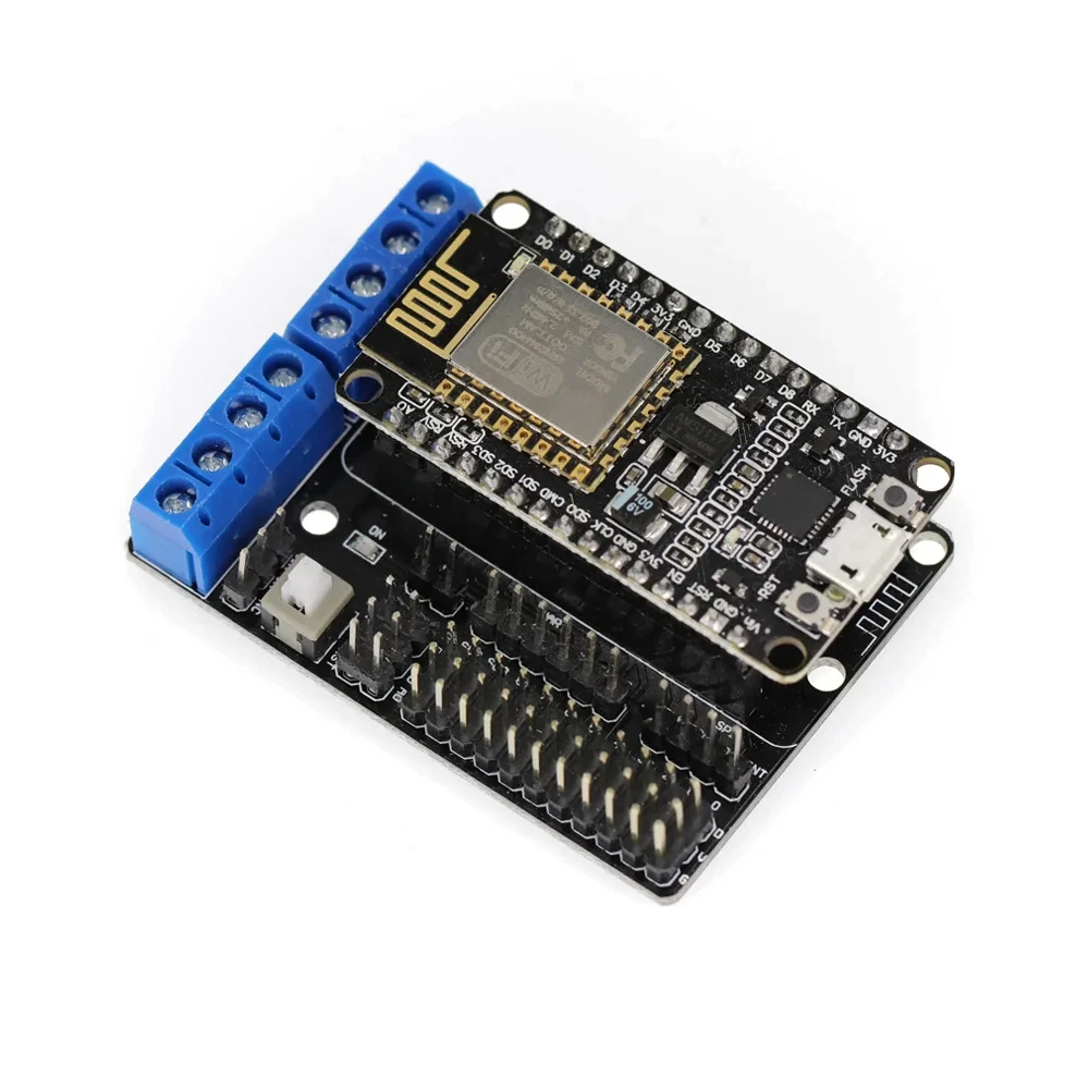 Imagem -02 - Nodemcu-kit de Desenvolvimento Nodemcu Escudo Motor Esp Wifi Esp8266 Esp12e Faça Você Mesmo rc Toy Controle Remoto Lua Cp2102