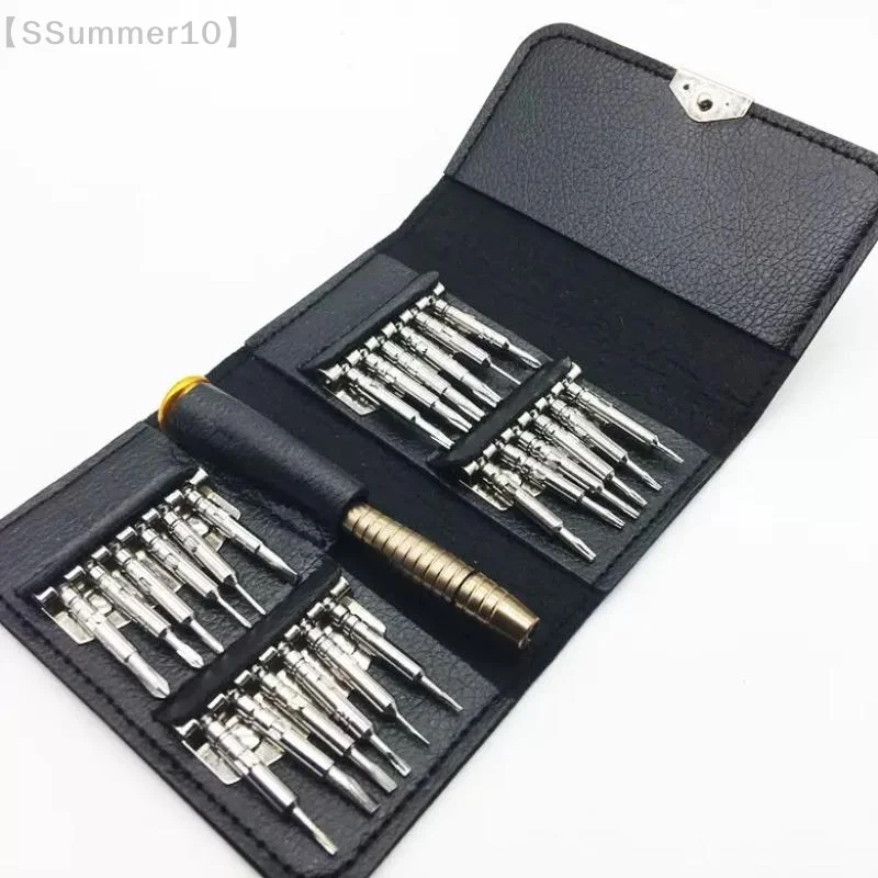 【SSummer10】25-in-1 Mini Precision Torx Screwdriver Kit - Magnetic Electronic Repair Tool for Phone Camera Watch PC【SS】